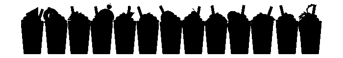 Shake It Up CF Font UPPERCASE