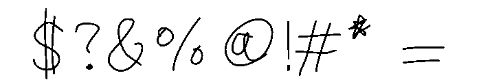 Shaky Grounds Medium Font OTHER CHARS