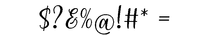 Shaleya Font OTHER CHARS