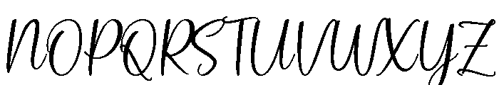 Shaleya Font UPPERCASE