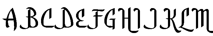 Shamirah Regular Font UPPERCASE