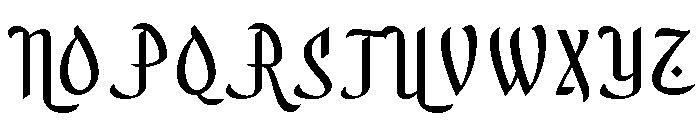 Shamirah Regular Font UPPERCASE