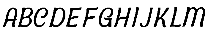 Shamisen Font UPPERCASE