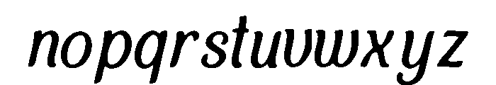Shamisen Font LOWERCASE