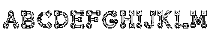 Shannon Regular Font UPPERCASE