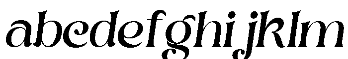 Shanoy Italic FONT
