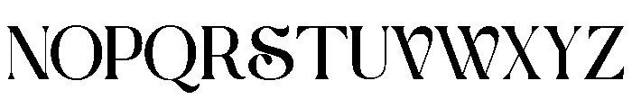 Shanoy Regular Font UPPERCASE