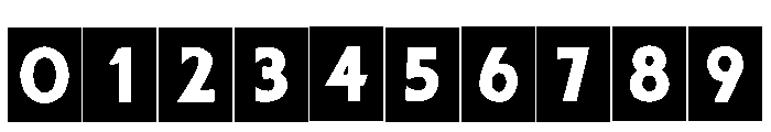 Shape Blocks Regular Font OTHER CHARS