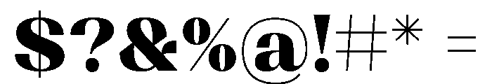 Shapfly Black Font OTHER CHARS