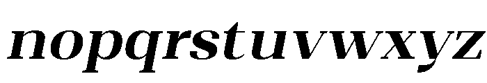 Shapfly Bold Italic Font LOWERCASE