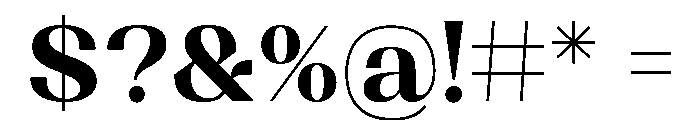 Shapfly Bold Font OTHER CHARS