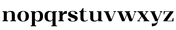 Shapfly Bold Font LOWERCASE