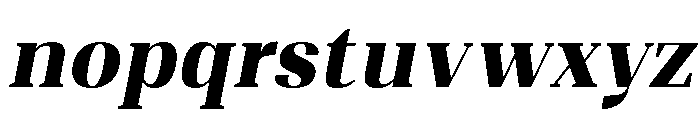 Shapfly Cond ExtBd Ita Font LOWERCASE