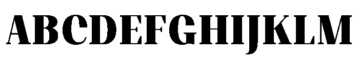 Shapfly Condensed Black Font UPPERCASE
