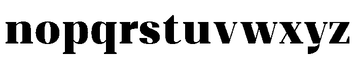 Shapfly Condensed Black Font LOWERCASE