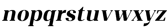 Shapfly Condensed Bold Italic Font LOWERCASE