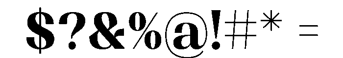 Shapfly Condensed Bold Font OTHER CHARS