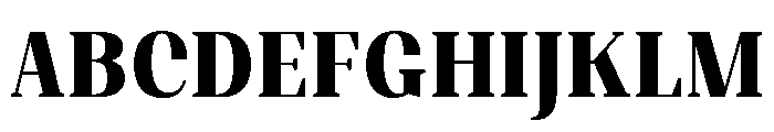 Shapfly Condensed Extra Bold Font UPPERCASE