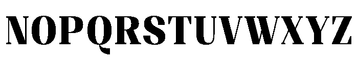 Shapfly Condensed Extra Bold Font UPPERCASE