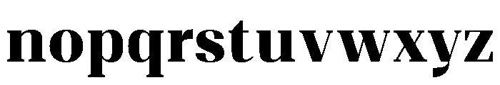 Shapfly Condensed Extra Bold Font LOWERCASE