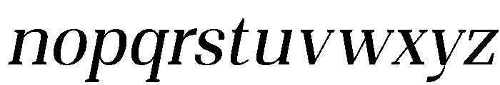 Shapfly Condensed Italic Font LOWERCASE