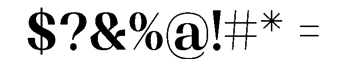 Shapfly Condensed Semi Bold Font OTHER CHARS