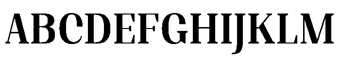 Shapfly Condensed Semi Bold Font UPPERCASE