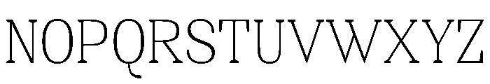 Shapfly Condensed Thin Font UPPERCASE