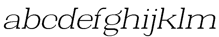 Shapfly Exp ExtLt Ita FONT