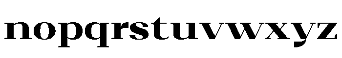 Shapfly Expanded Black Font LOWERCASE