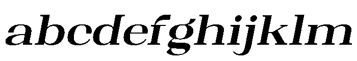 Shapfly Expanded Bold Italic FONT
