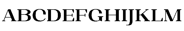 Shapfly Expanded Bold Font UPPERCASE
