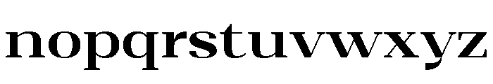 Shapfly Expanded Bold Font LOWERCASE