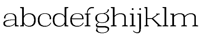 Shapfly Expanded Extra Light FONT