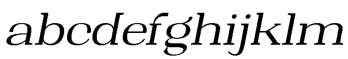 Shapfly Expanded Italic FONT