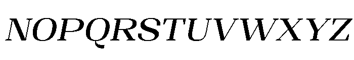 Shapfly Expanded Medium Italic Font UPPERCASE