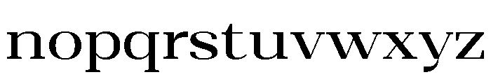 Shapfly Expanded Medium Font LOWERCASE