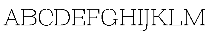 Shapfly Expanded Thin Font UPPERCASE