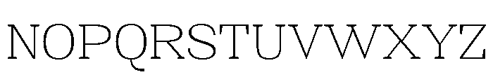 Shapfly Expanded Thin Font UPPERCASE