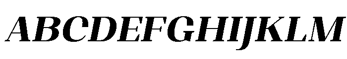 Shapfly Extra Bold Italic Font UPPERCASE