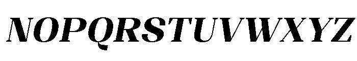 Shapfly Extra Bold Italic Font UPPERCASE