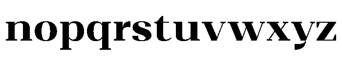 Shapfly Extra Bold Font LOWERCASE