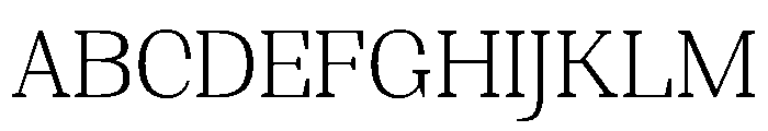 Shapfly Extra Light Font UPPERCASE