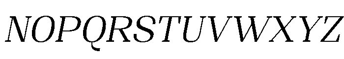 Shapfly Light Italic Font UPPERCASE