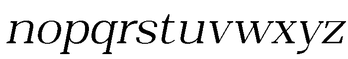 Shapfly Light Italic Font LOWERCASE
