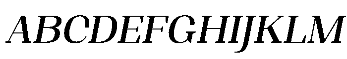 Shapfly Medium Italic Font UPPERCASE