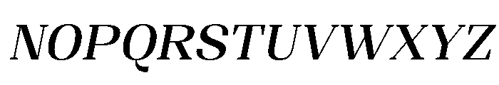 Shapfly Medium Italic Font UPPERCASE