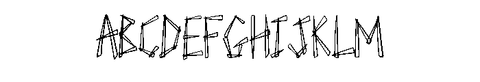 Shard Sketch By Squeeb  Regular FONT