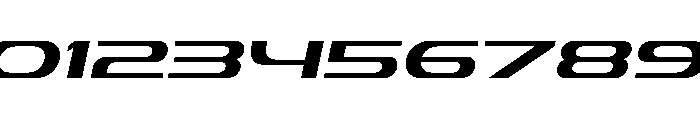 Sharkon Slant Regular Font OTHER CHARS