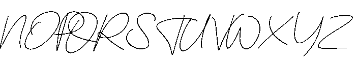 Sharottens Italic Font UPPERCASE